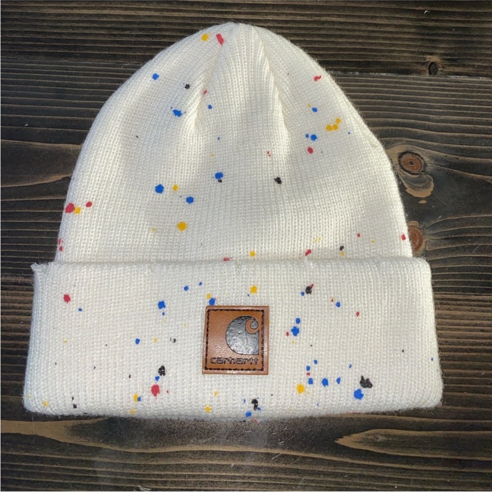 Carhartt White Speckled Beanie